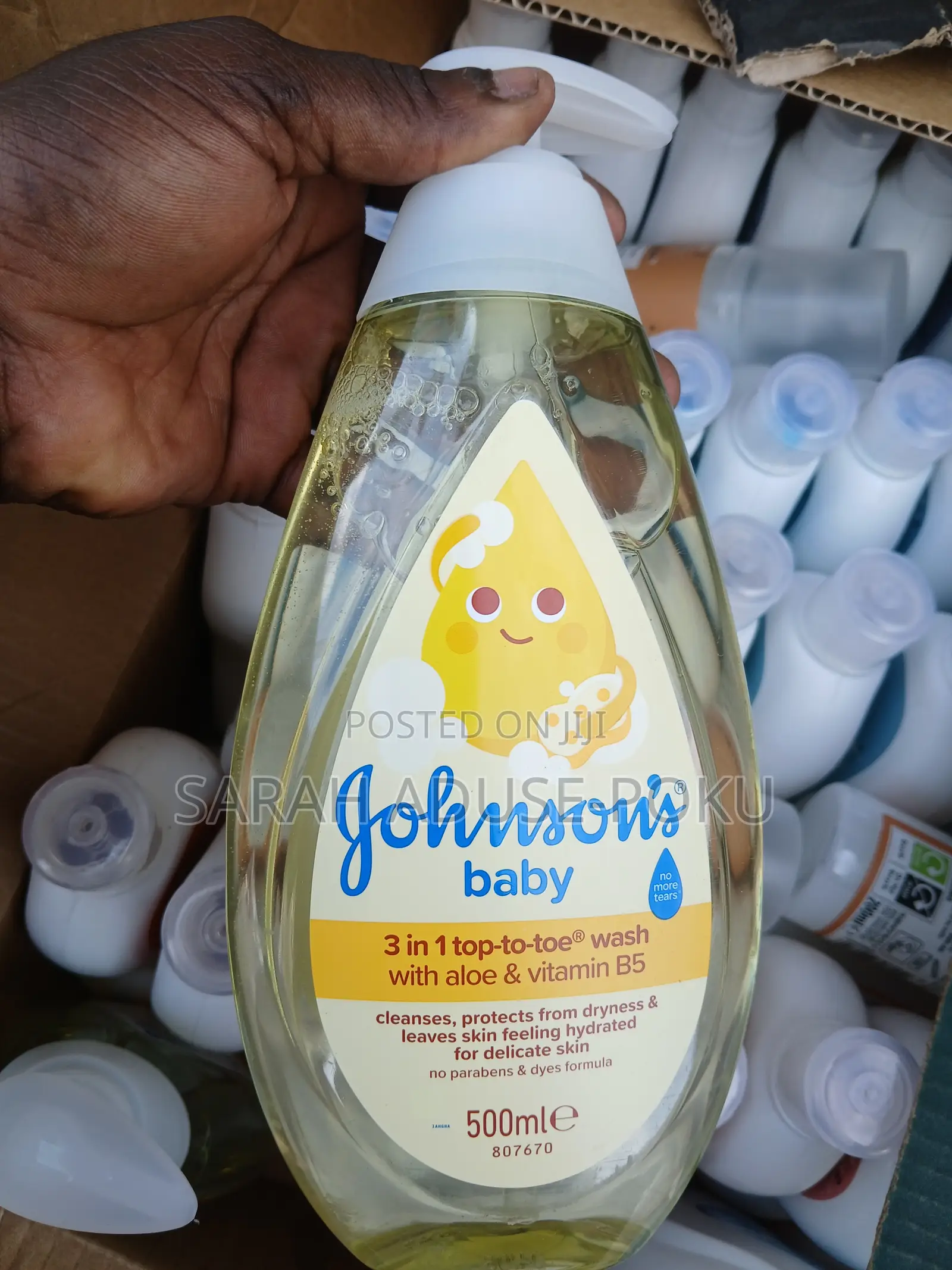 Johnson Top to Toe With Aloe and Vitamin B5