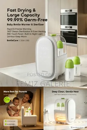 Oraimo Bottlecare Germ-Free Baby Bottle Warmer Sterilizer