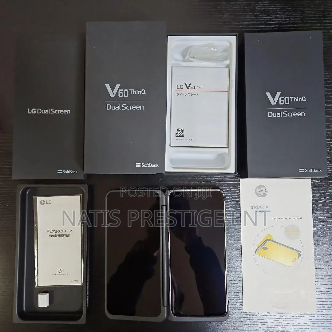 New LG V60 ThinQ 128 GB Black