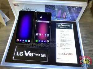 New LG V60 ThinQ 5G UW 128 GB Black