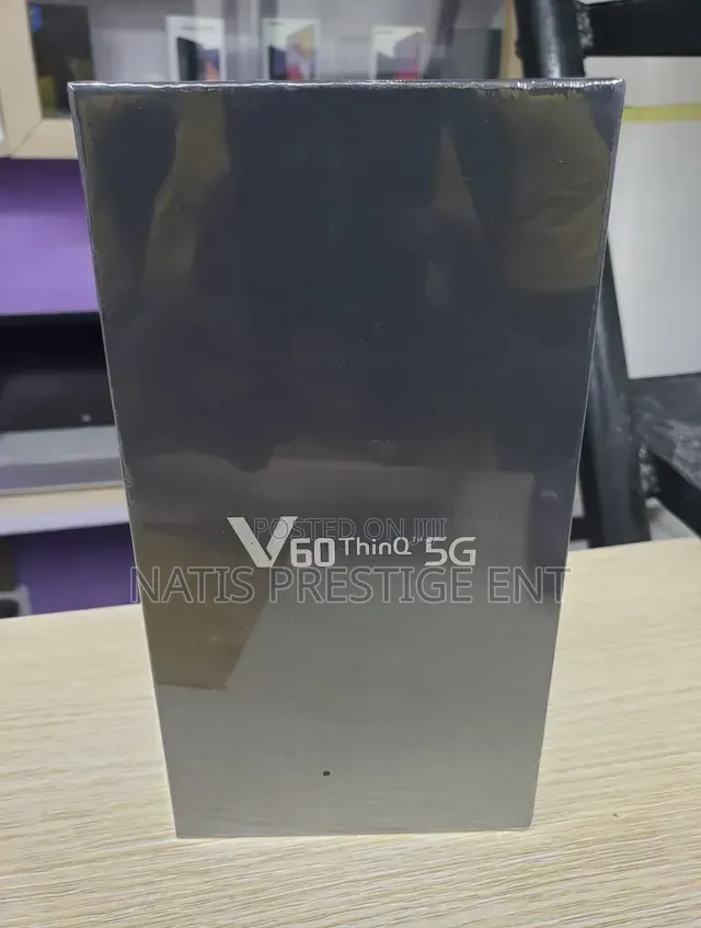 New LG V60 ThinQ 5G UW 128 GB Black
