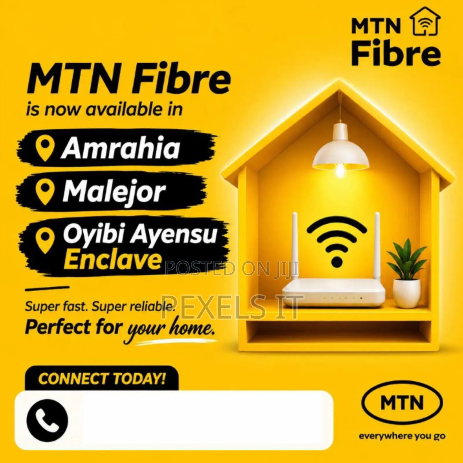 Register for Your MTN Fibre Broadband
