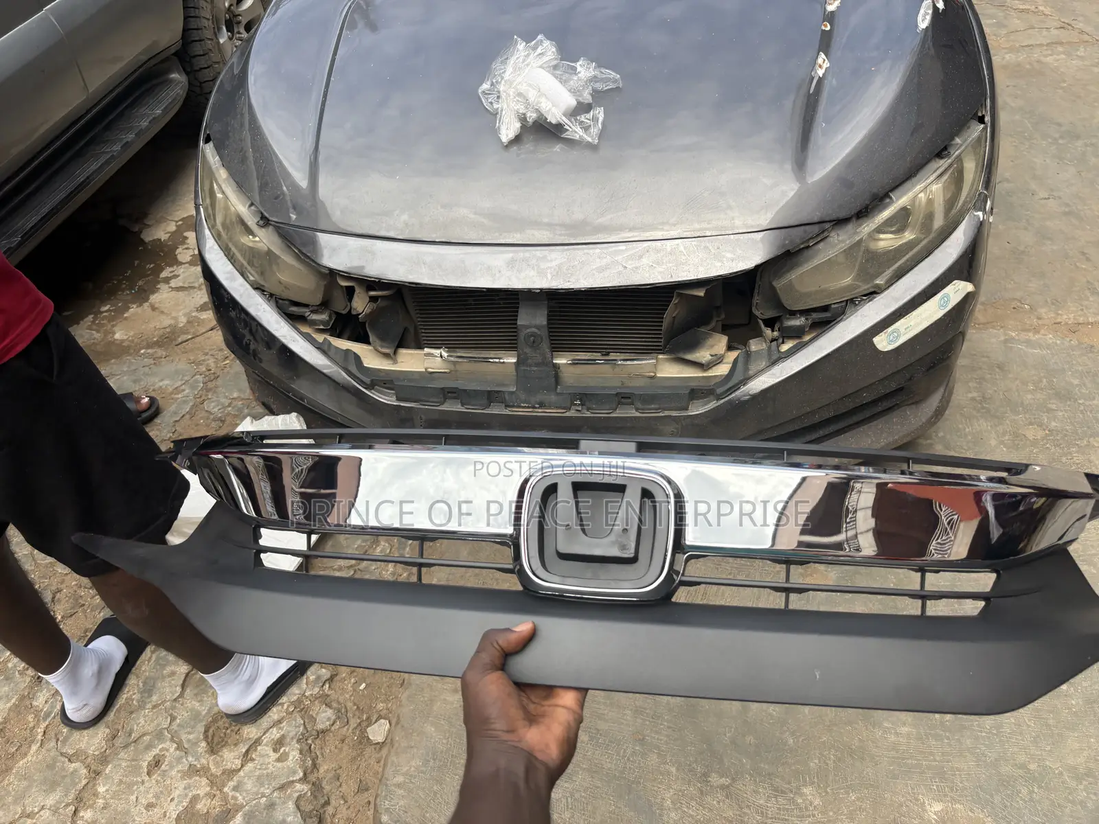 Honda Civic 2016 2017 2018 Front Shells or Grille Chrome