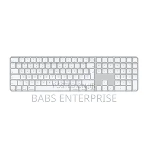 Apple Magic Keyboard With Touch Id and Numeric Keyboards Type C –White