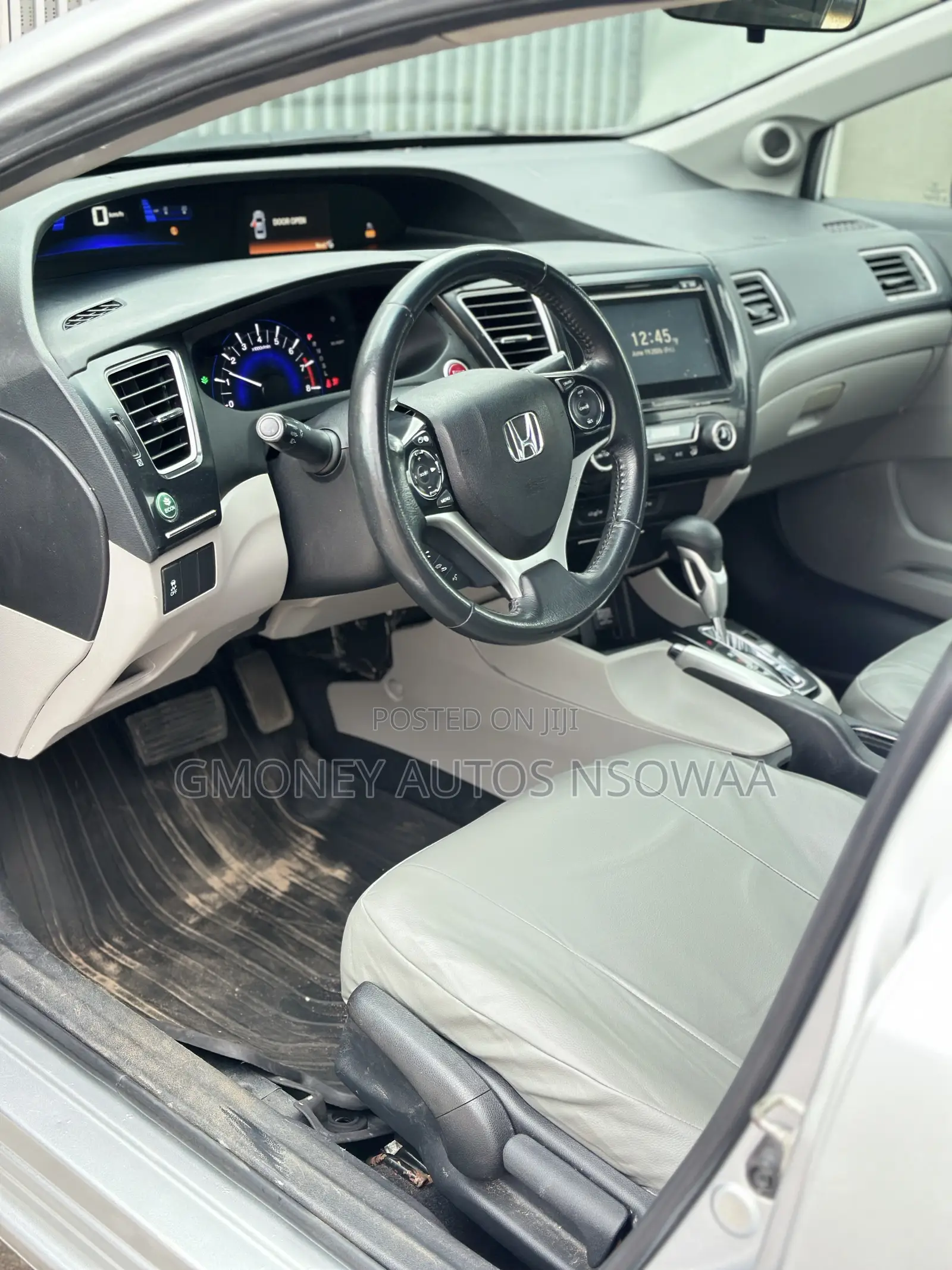 Honda Civic EX 4dr Sedan (1.8L 4cyl CVT) 2015 Silver