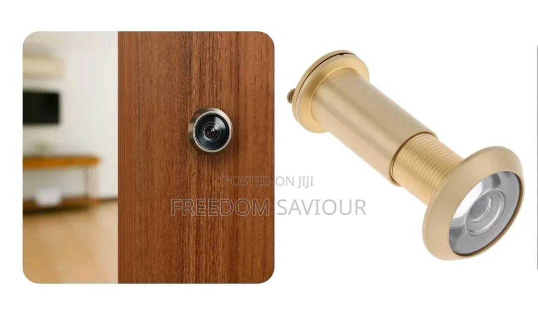 Wide-Angle Door Peephole Viewer