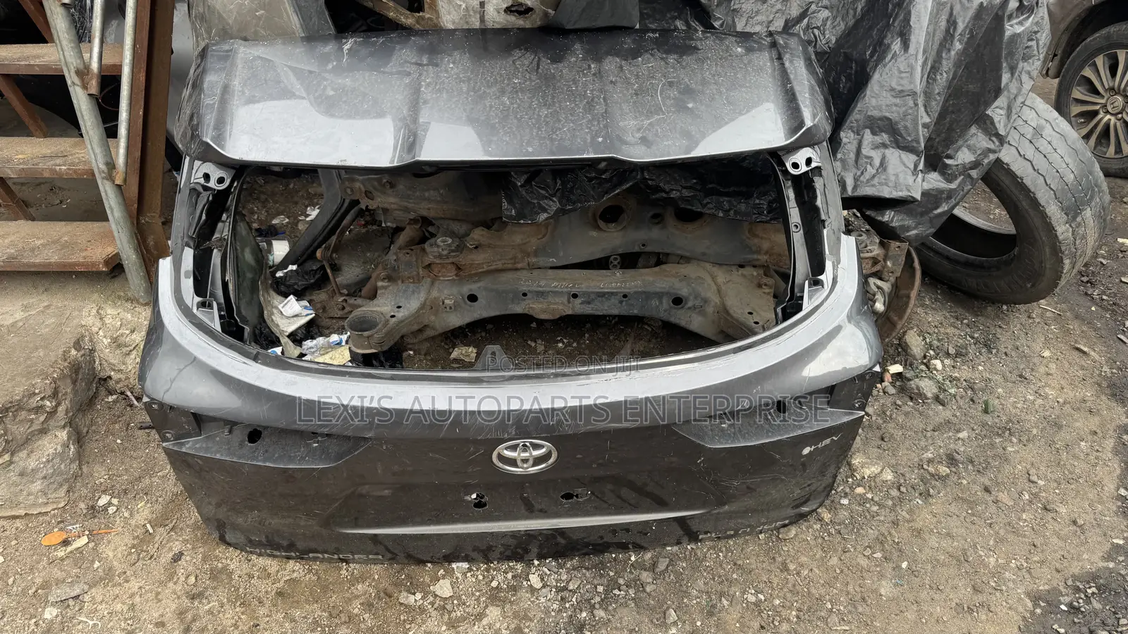 Toyota Highlander 2022,2023,2024,2025 Empty Tailgate / Boot Available