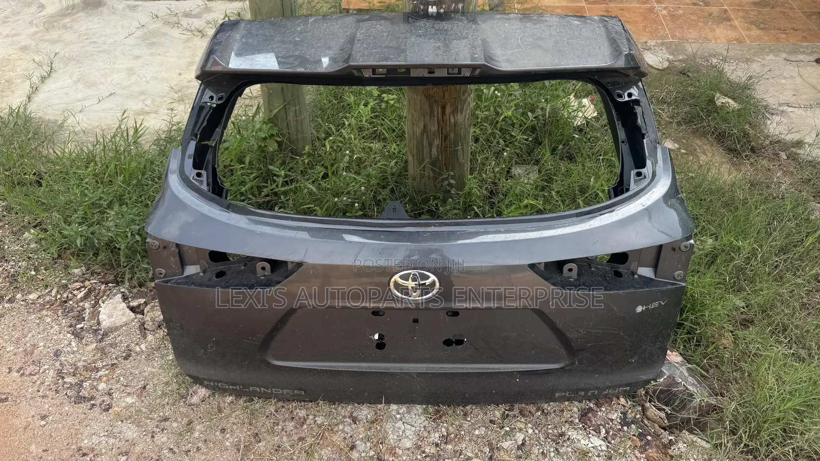 Toyota Highlander 2022,2023,2024,2025 Empty Tailgate / Boot Available