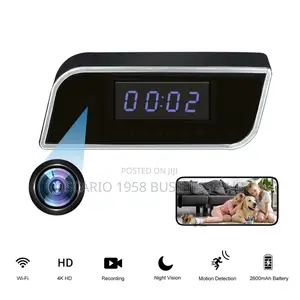 Hd Wifi Spy Clock Camera - 1080p