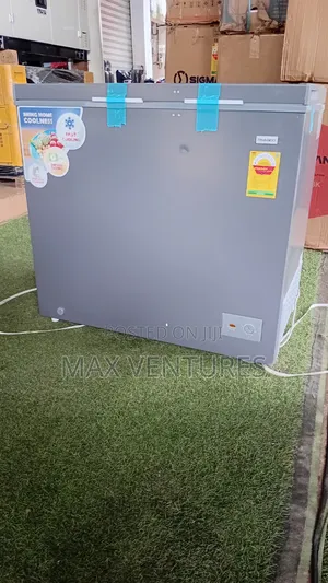 Nasco 200l Commercial Chest Freezer – Silver Finish 200l