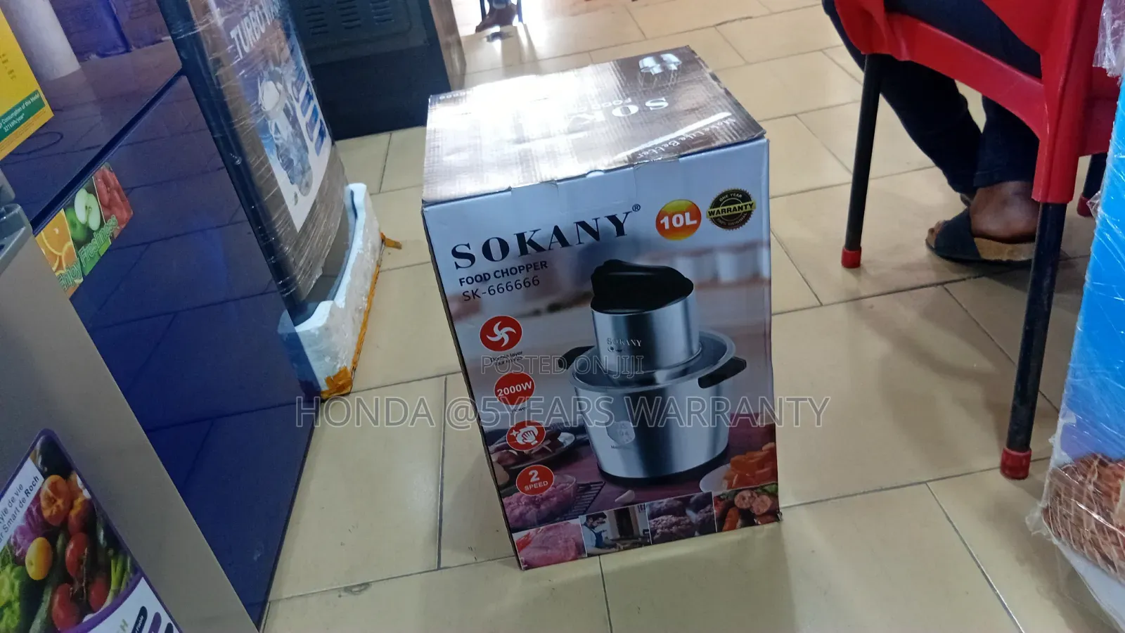 Sokany Strong Motor Fufu Chopper – Power Meets Performance