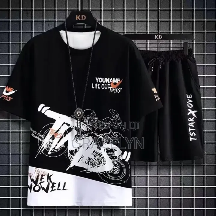 Men's T-Shirt and Shorts Set