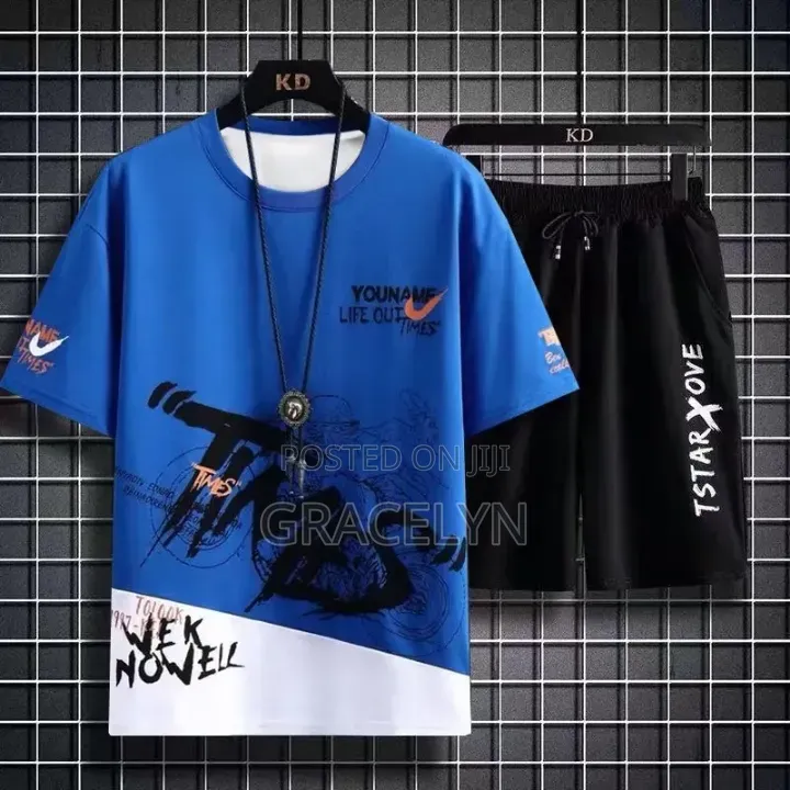 Men's T-Shirt and Shorts Set