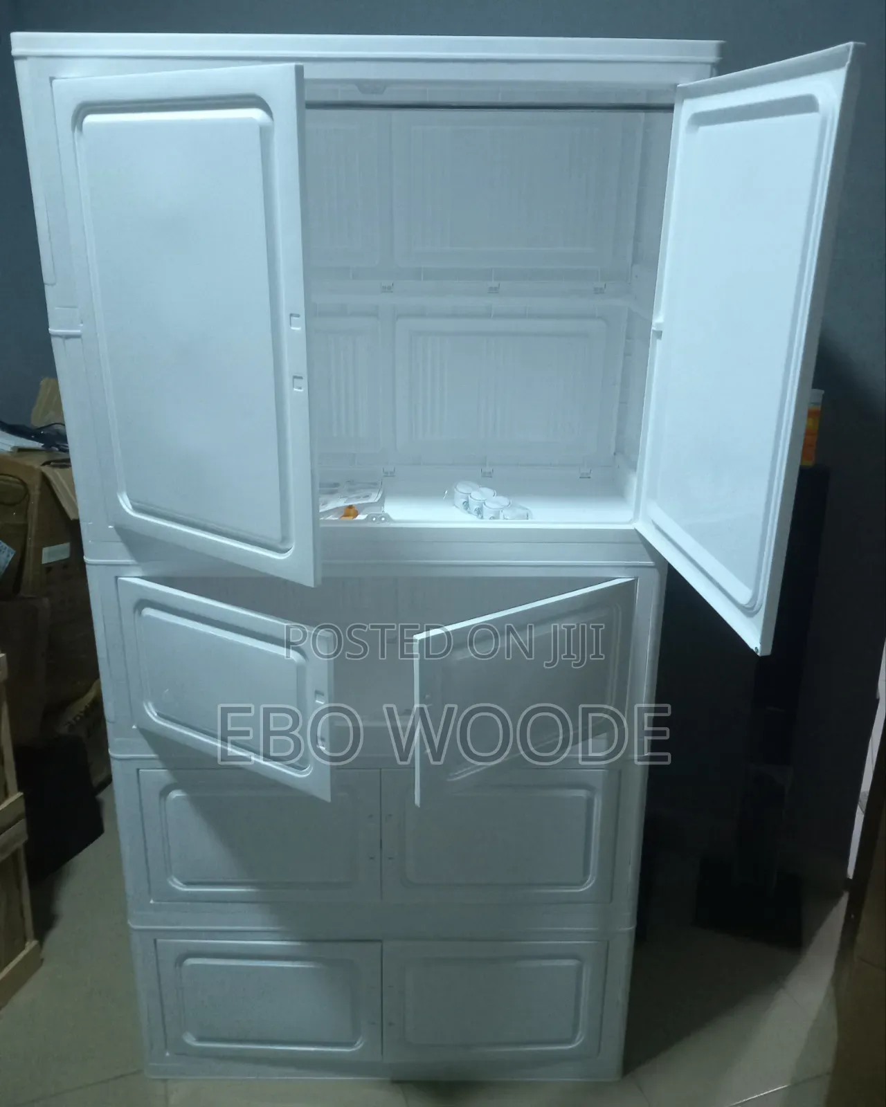 Premium Multi-Layer Portable and Spacious Wardrob(90cm Wide)