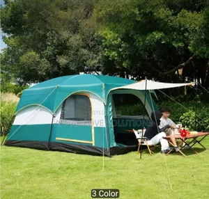 6-8 Person 2 Rooms Camping Tent