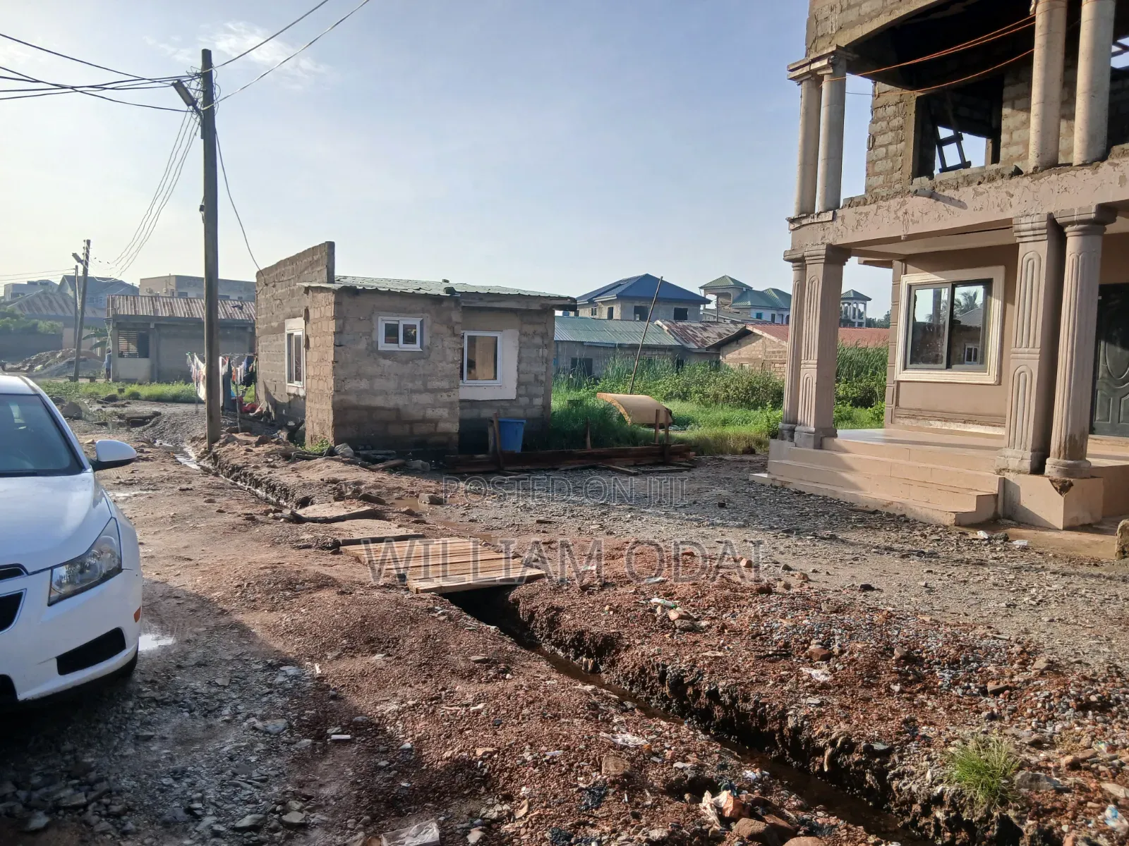 Half Plot at Pantang Hospital
