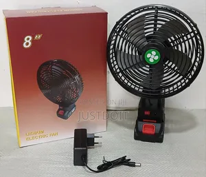 Lithium Electric Desktop Fan 8 Inches