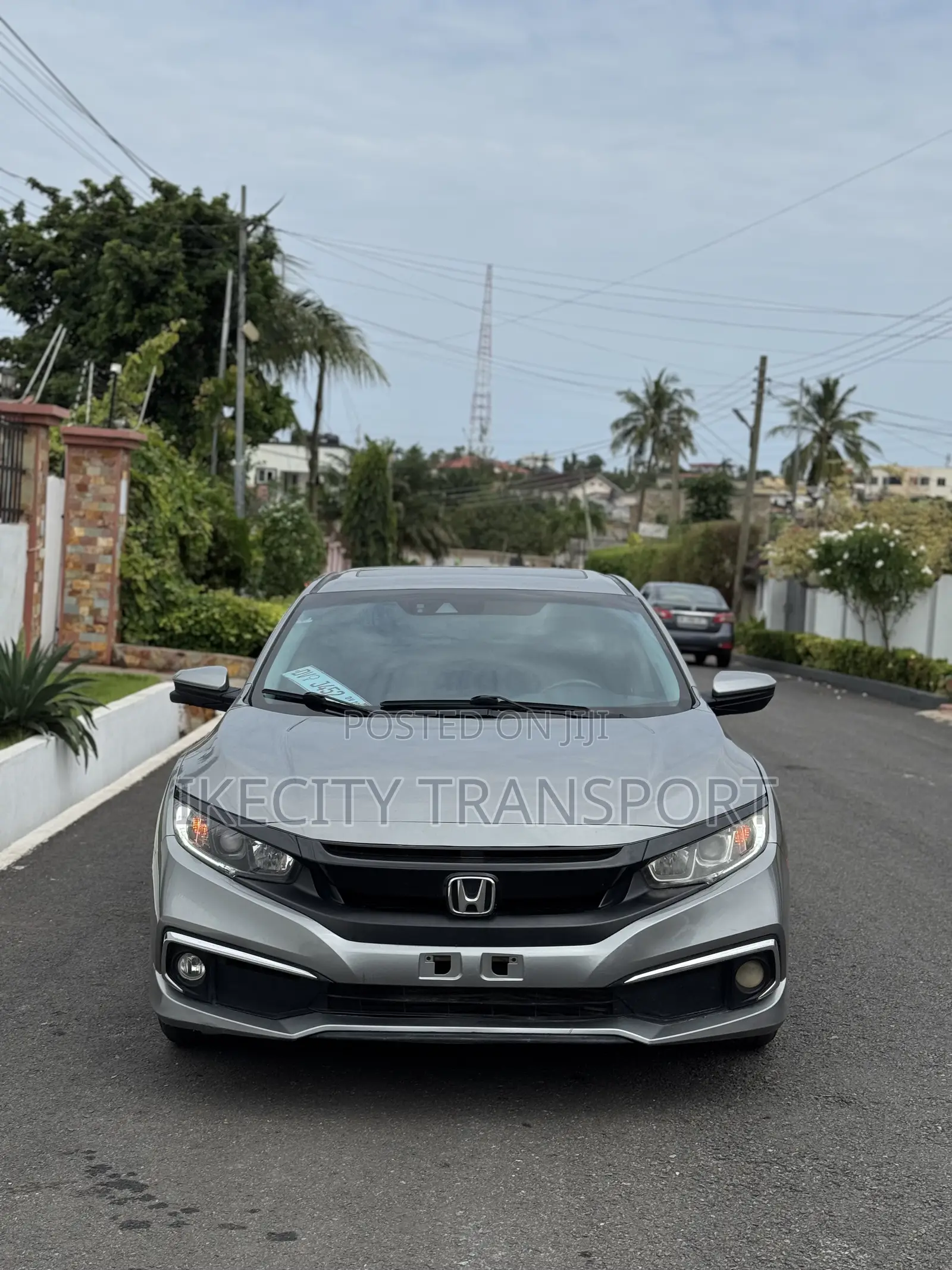 Honda Civic EX Sedan 2019 Silver