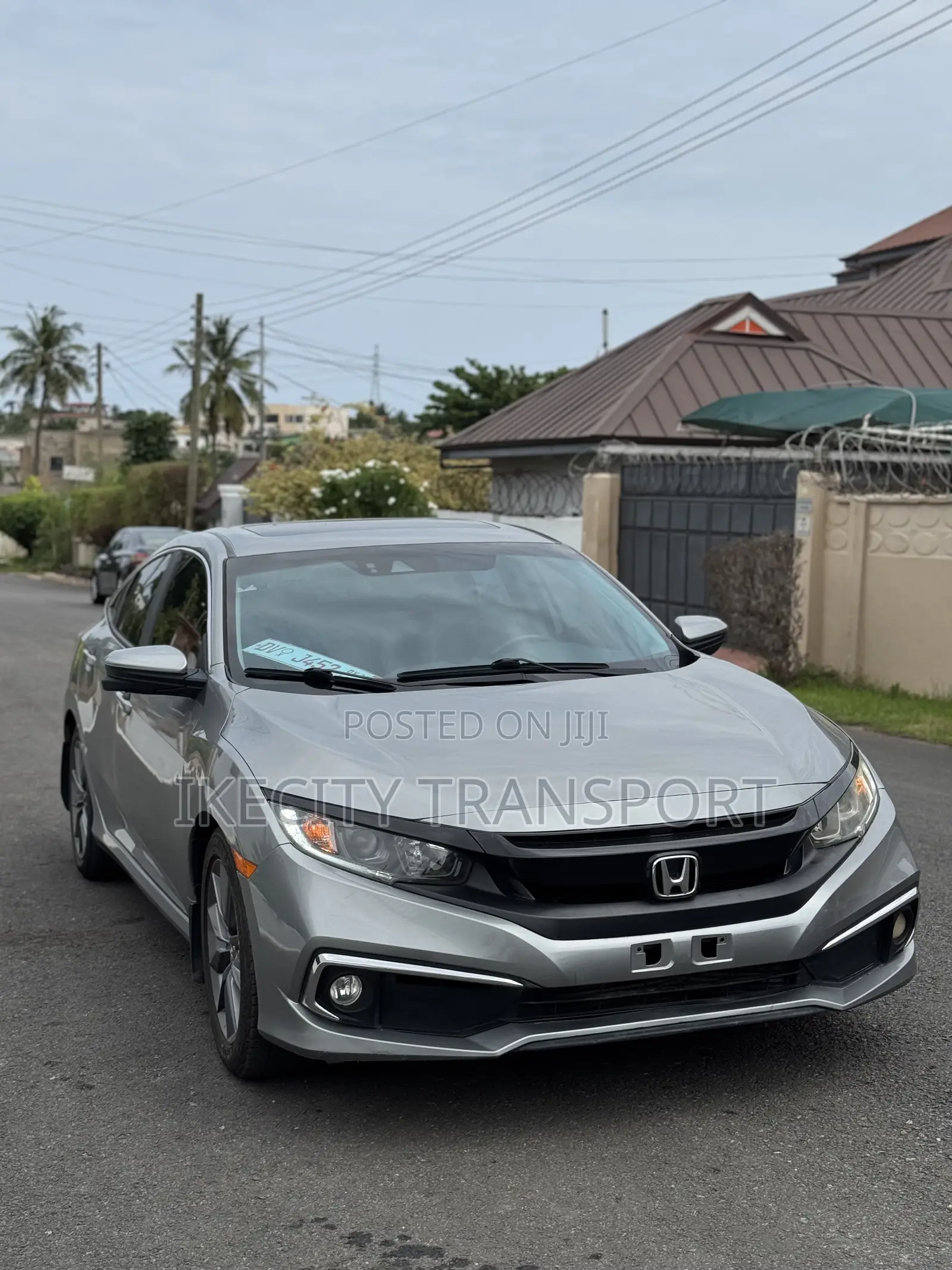 Honda Civic EX Sedan 2019 Silver