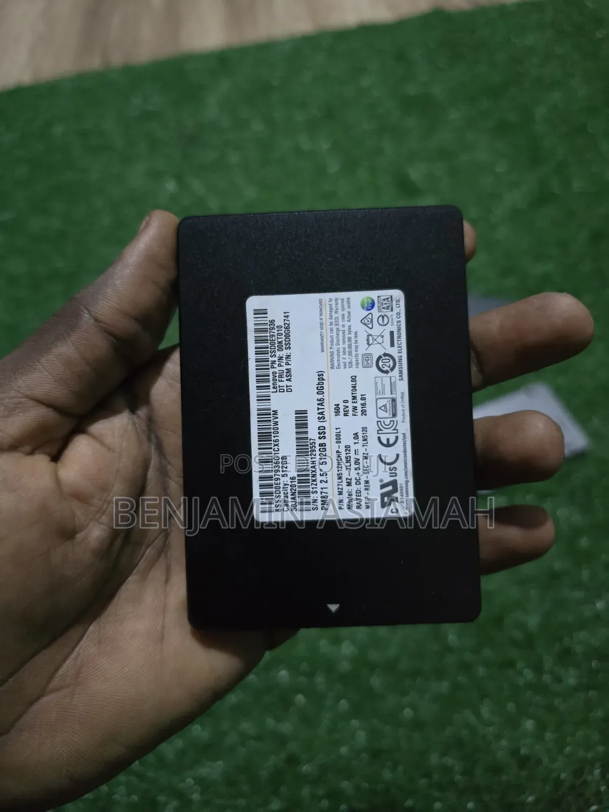 Solid State Drive (Ssd)