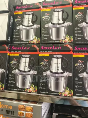 Silver Love Electric Meat Grinder (Model Sc-8602).