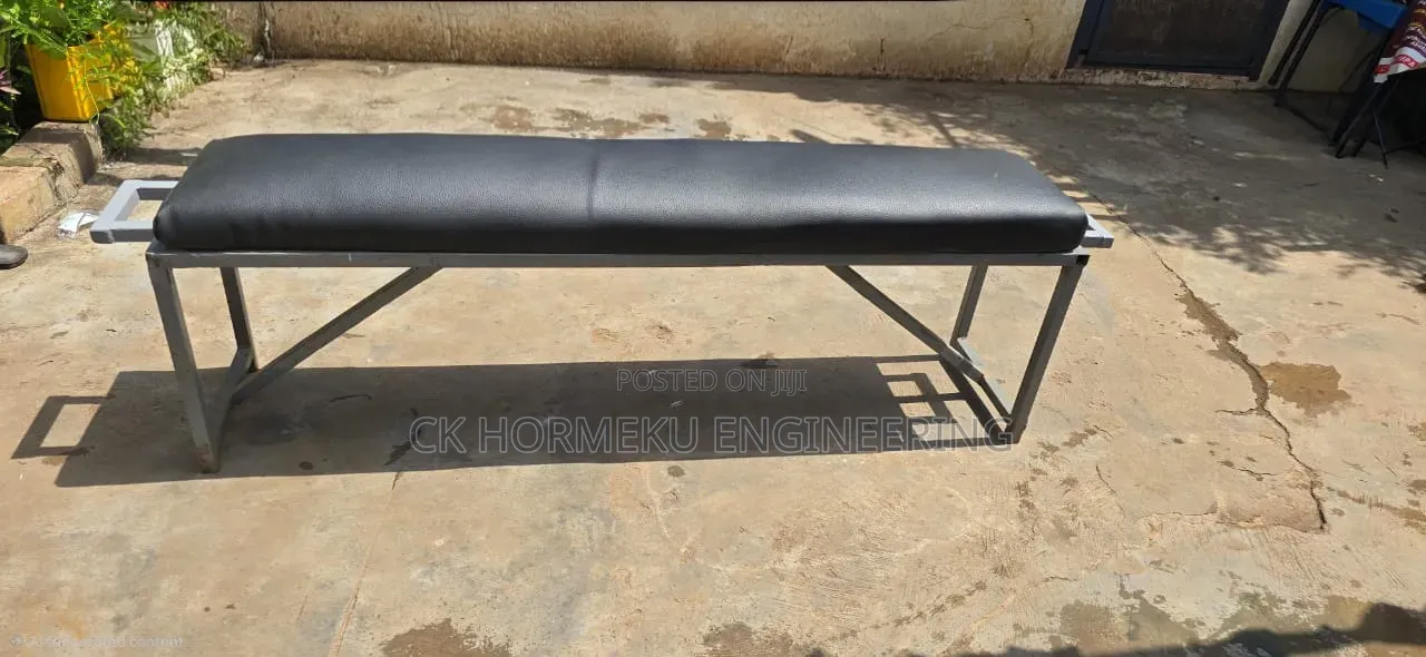 Metallic Waiting Bench