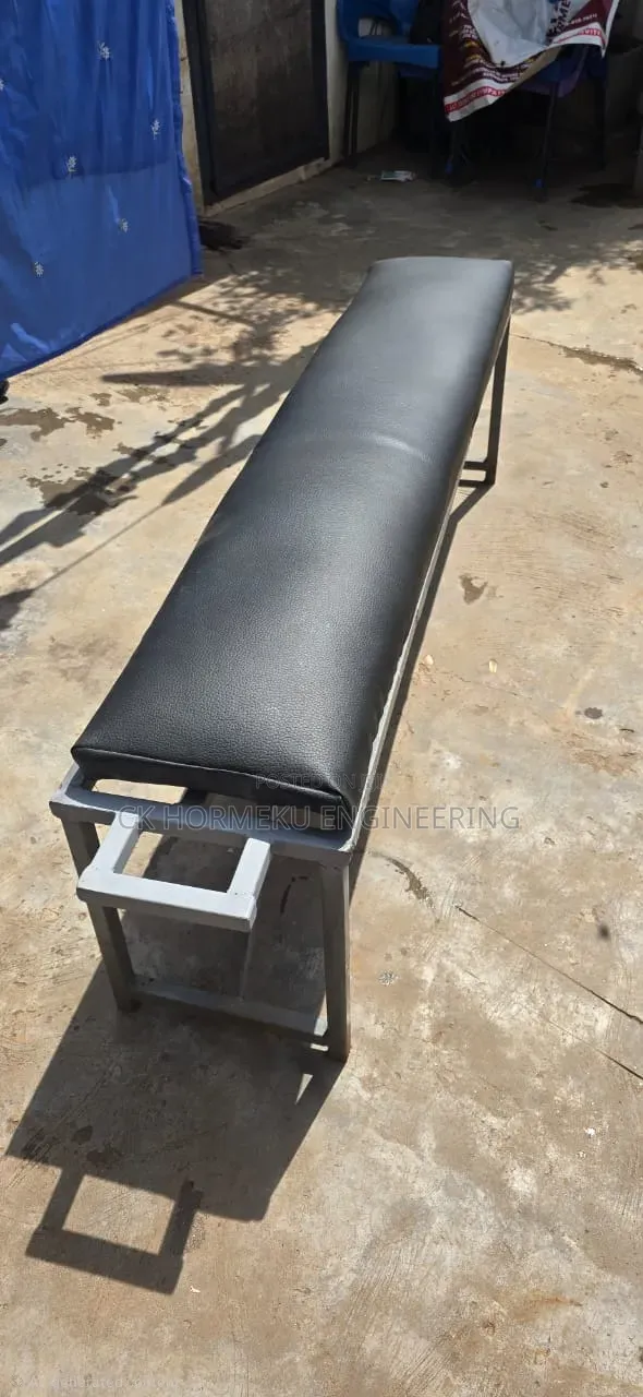 Metallic Waiting Bench