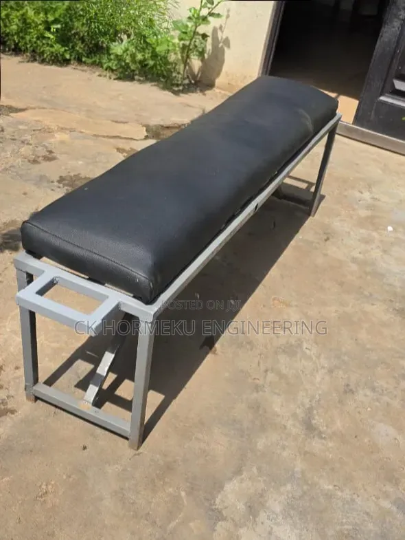 Metallic Waiting Bench
