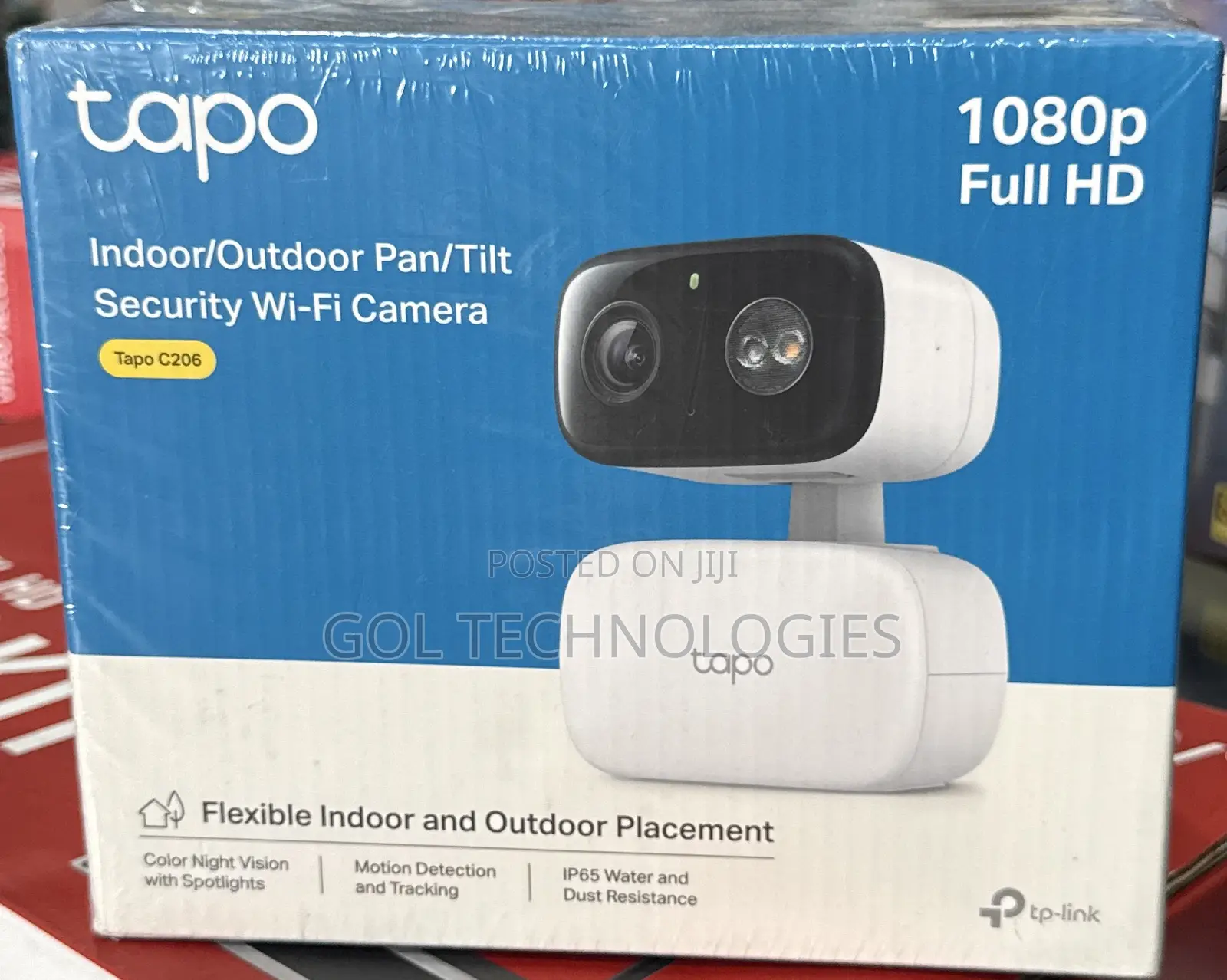 Tapo Indoor/Outdoor Pan/Tilt Security Wifi Camera Tapo C206