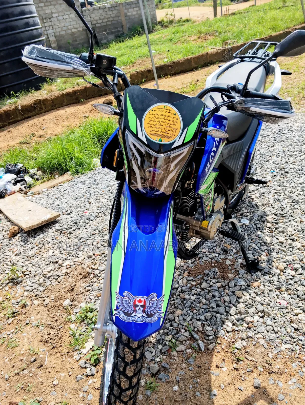 New Royal Motorcycle 2025 Blue