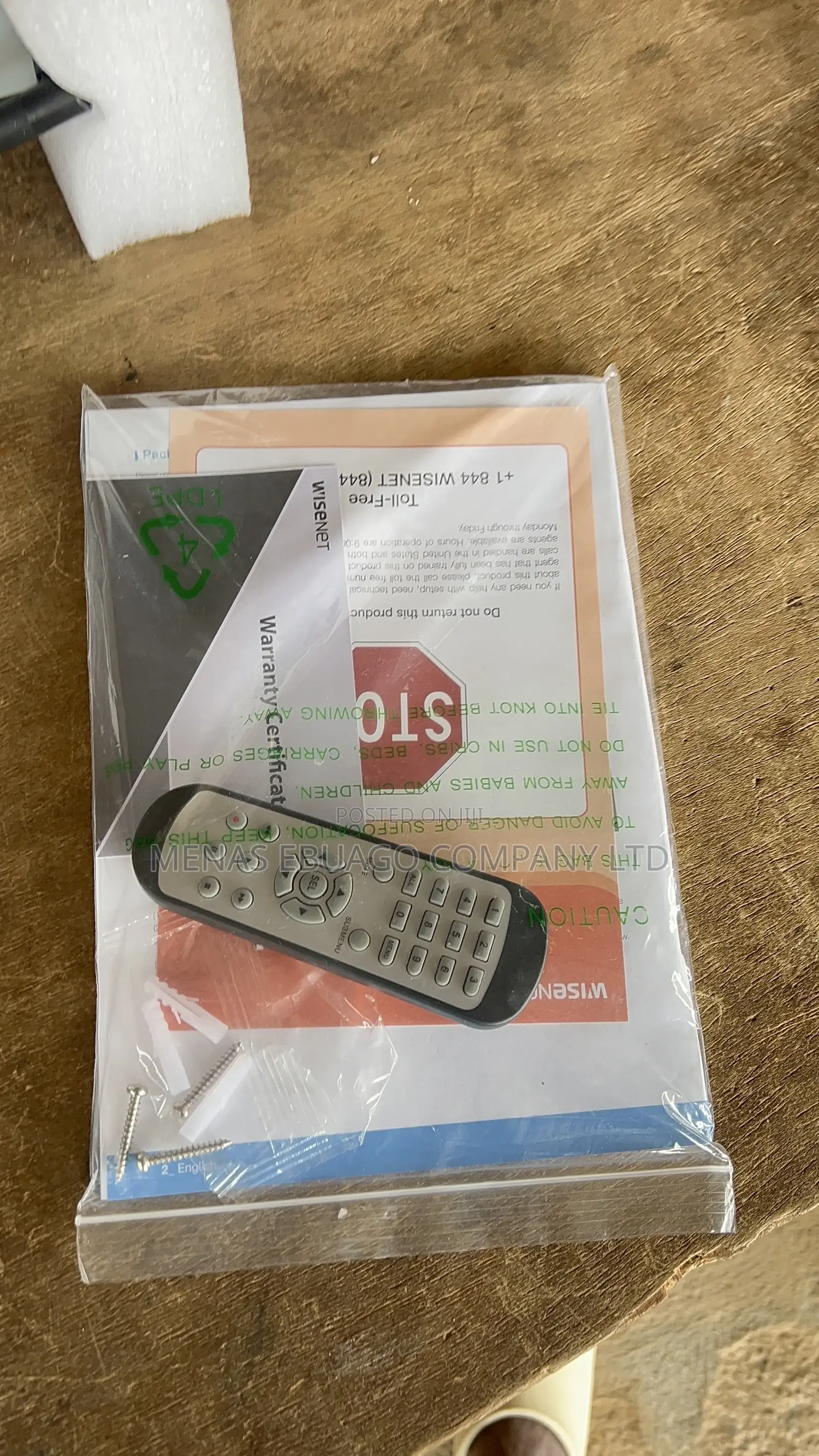 Brand New Wisenet 4-Channel CCTV System