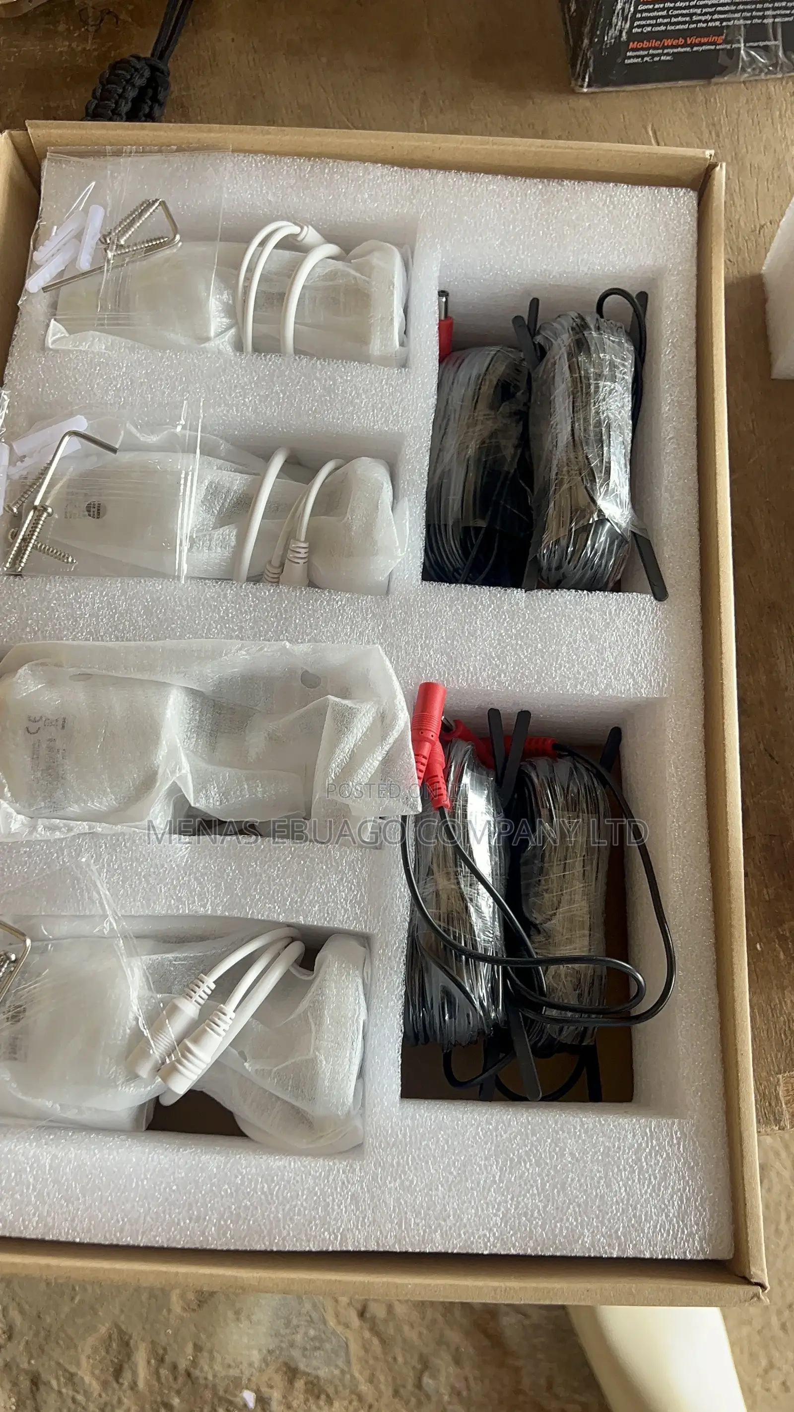 Brand New Wisenet 4-Channel CCTV System
