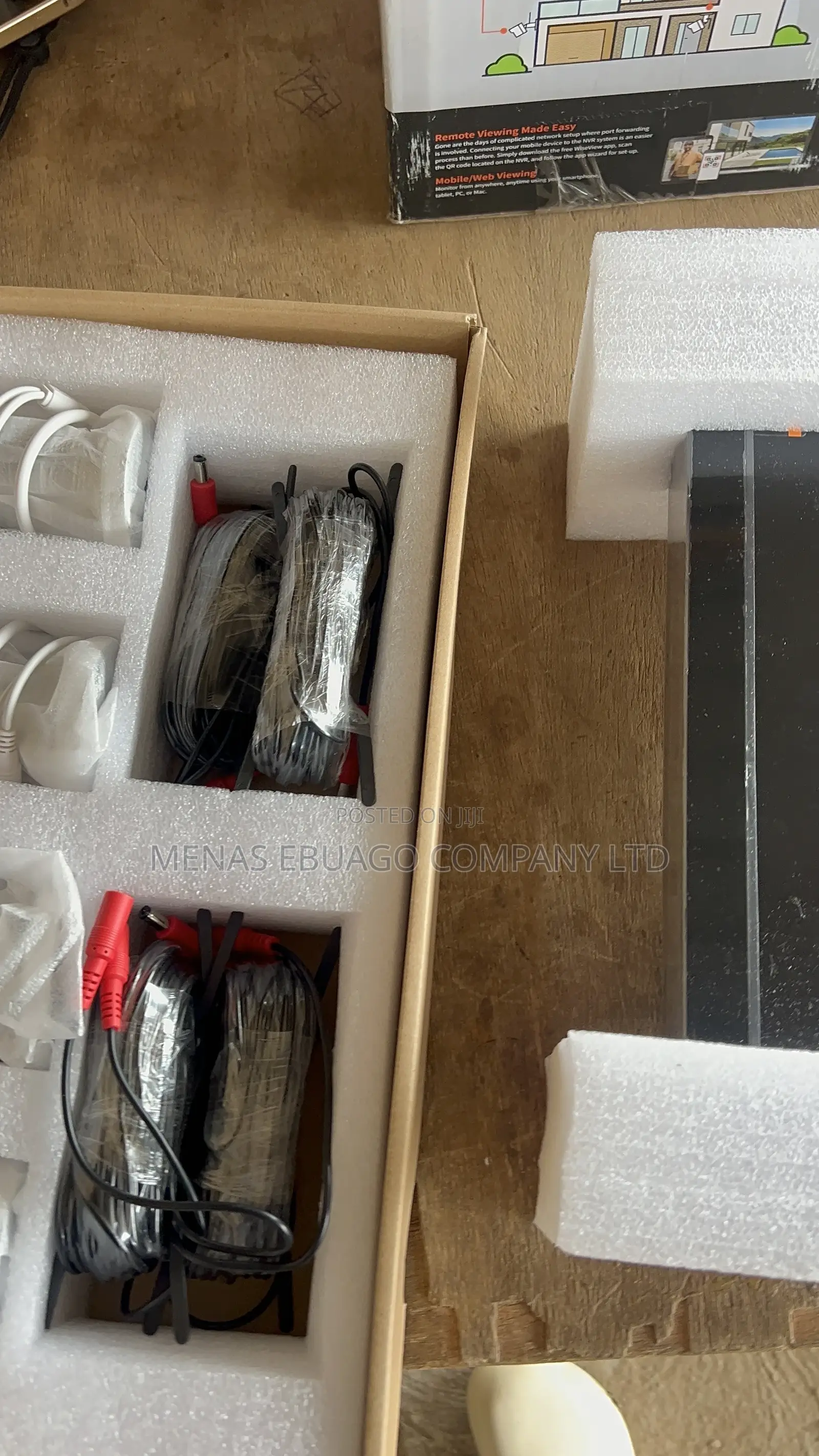 Brand New Wisenet 4-Channel CCTV System