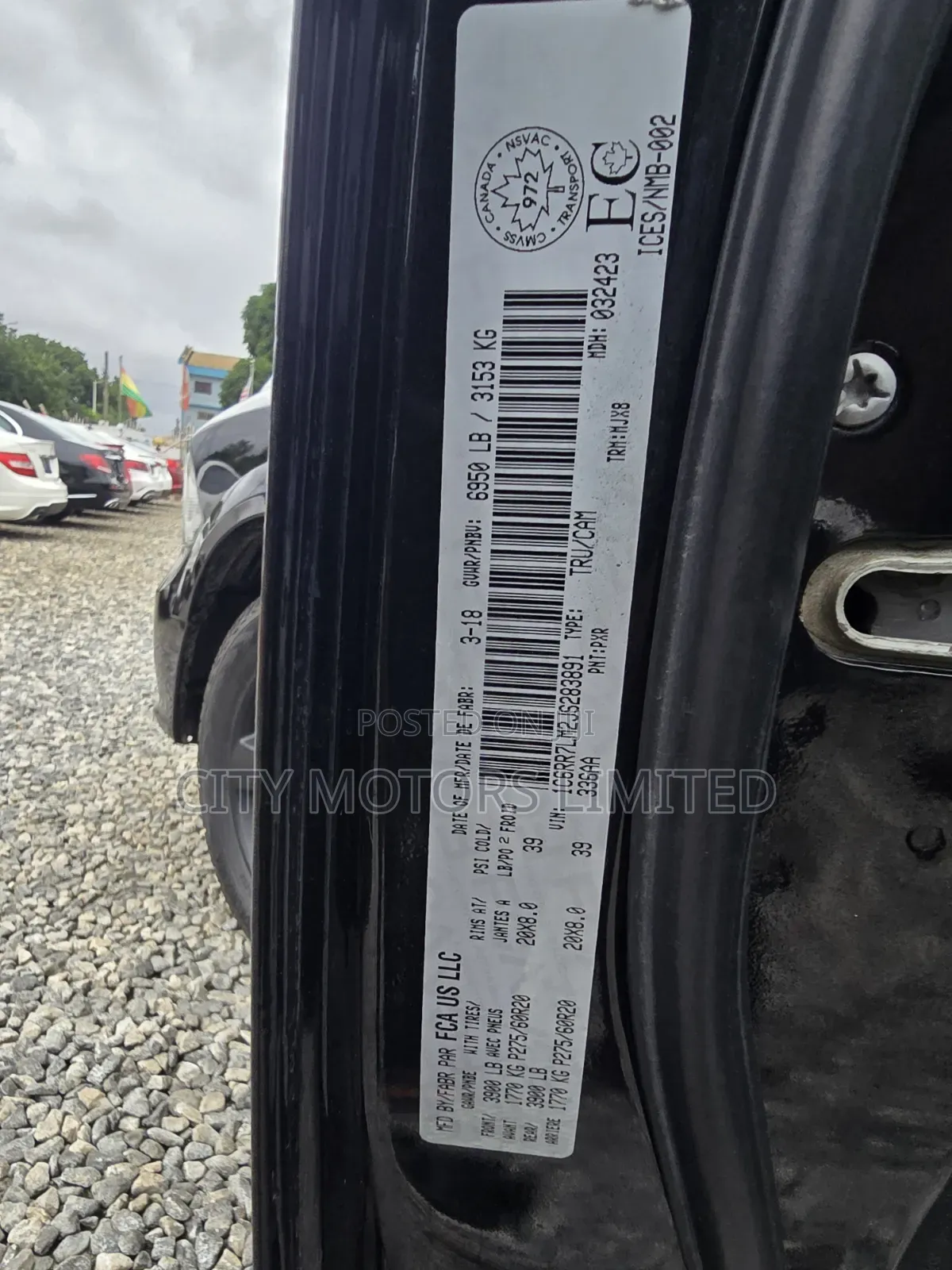Dodge RAM 2018 Black
