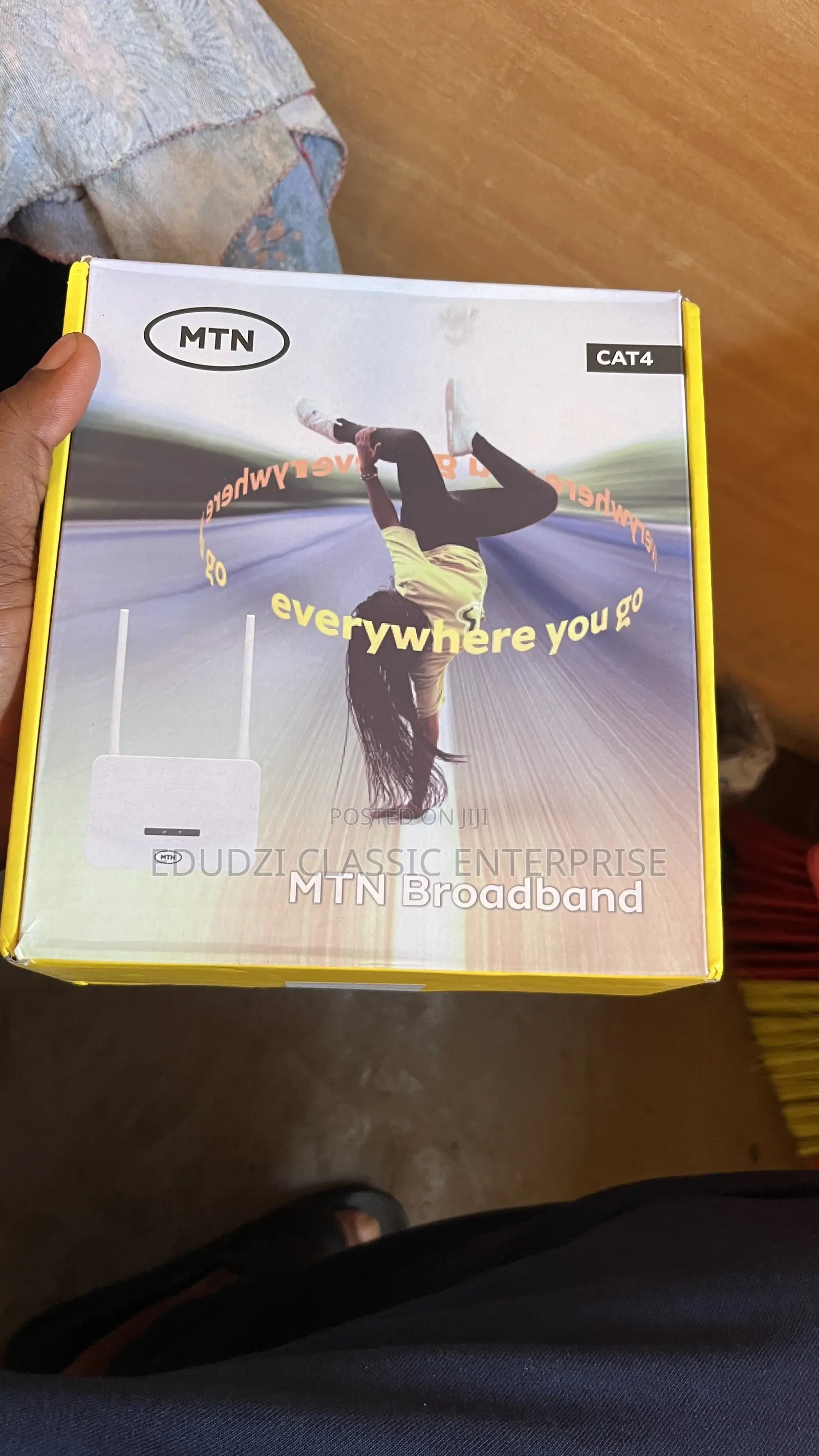 Broadband 4g MTN Cat 4 Router ZLT T10d