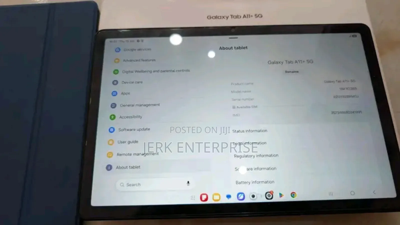 New Samsung Galaxy Tab A11+ 256 GB Gray