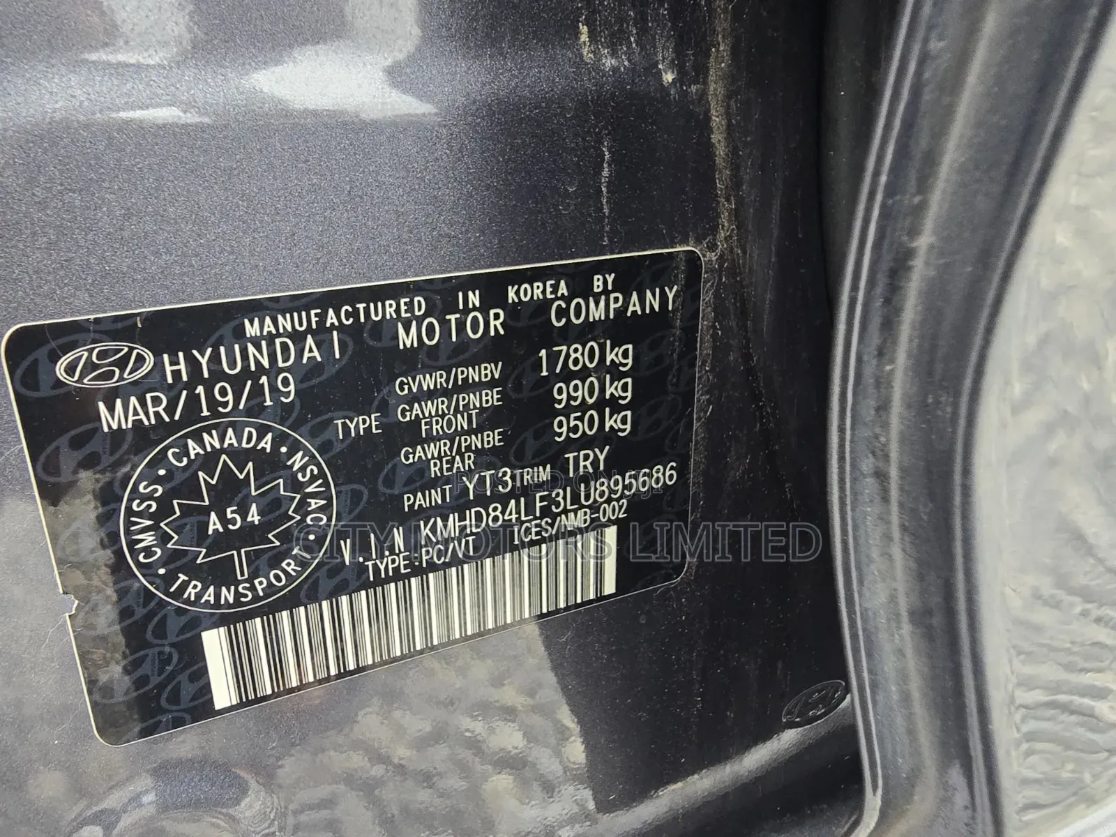 Hyundai Elantra 2020 Gray