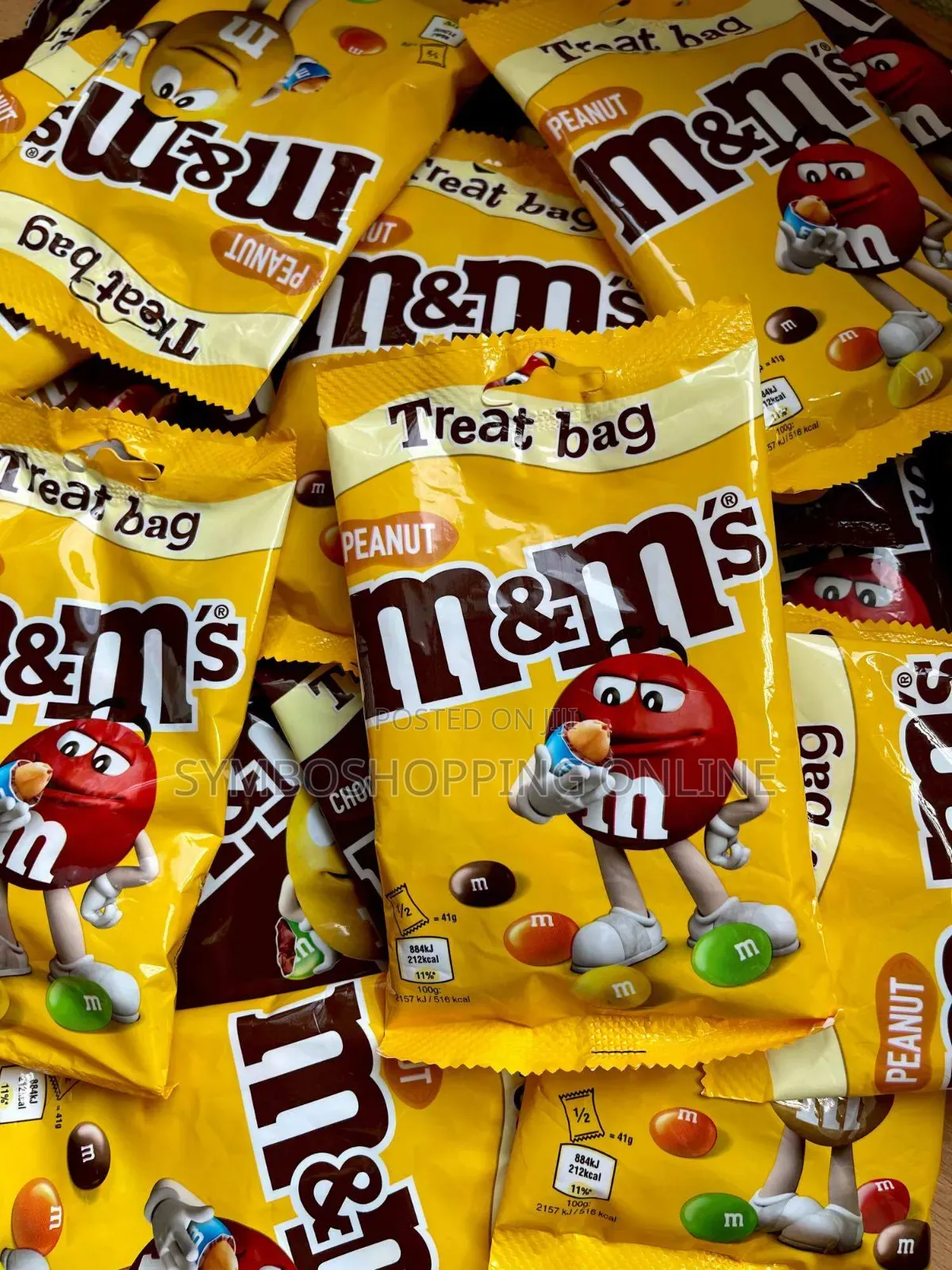 M M’S Peanut Chocolate Treat Bag