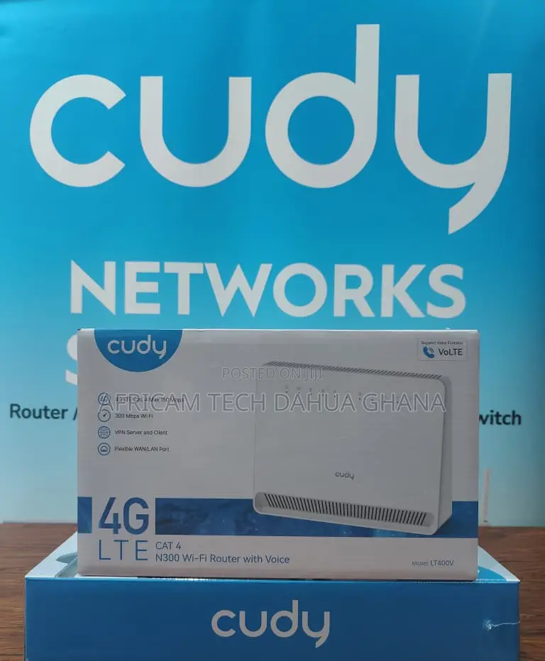 Cudy N300 Wi-Fi 4g Lte-Cat4 Volte Router