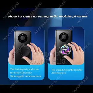 Advanced Magnetic Semiconductor Phone Cooler - Ice Cooling With Sleeve