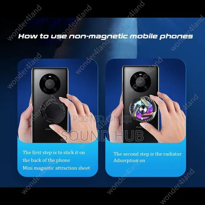 Advanced Magnetic Semiconductor Phone Cooler - Ice Cooling With Sleeve