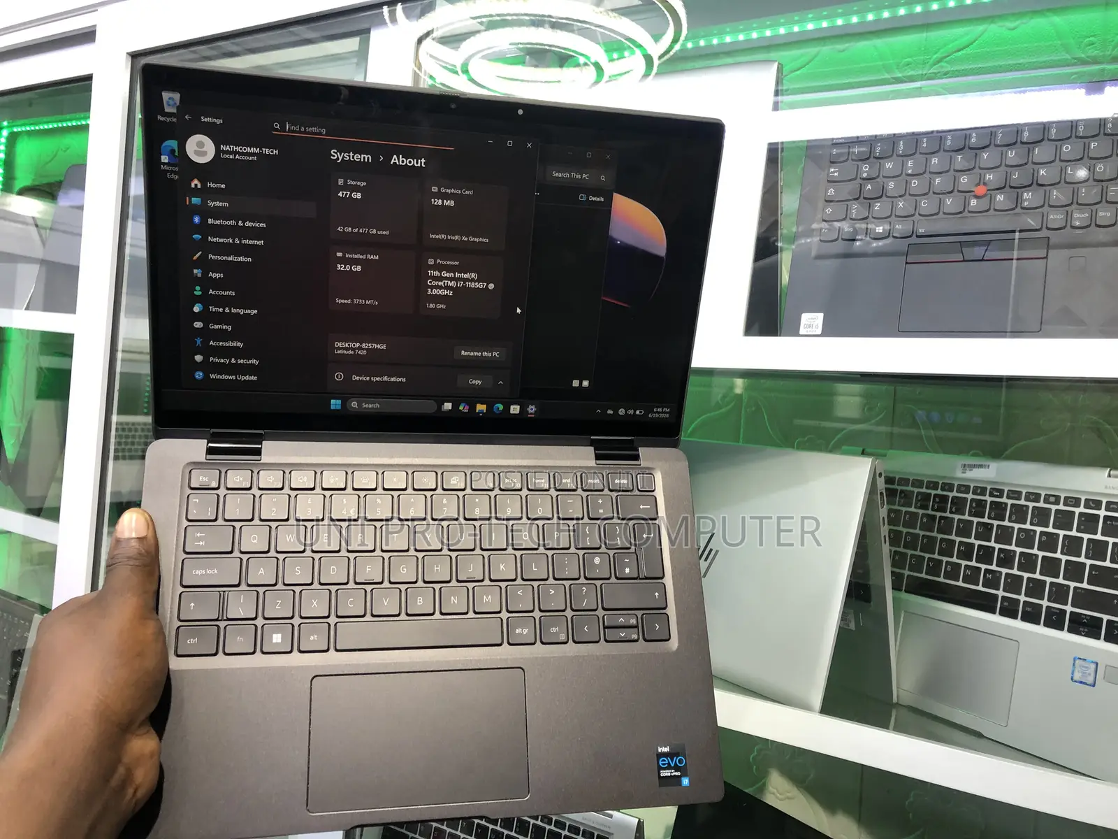 Laptop Dell Latitude 7420 32GB Intel Core i7 SSD 512GB