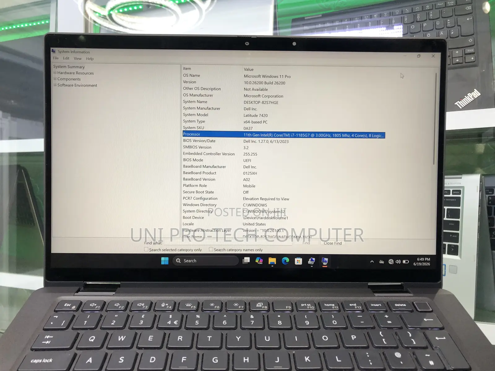 Laptop Dell Latitude 7420 32GB Intel Core i7 SSD 512GB