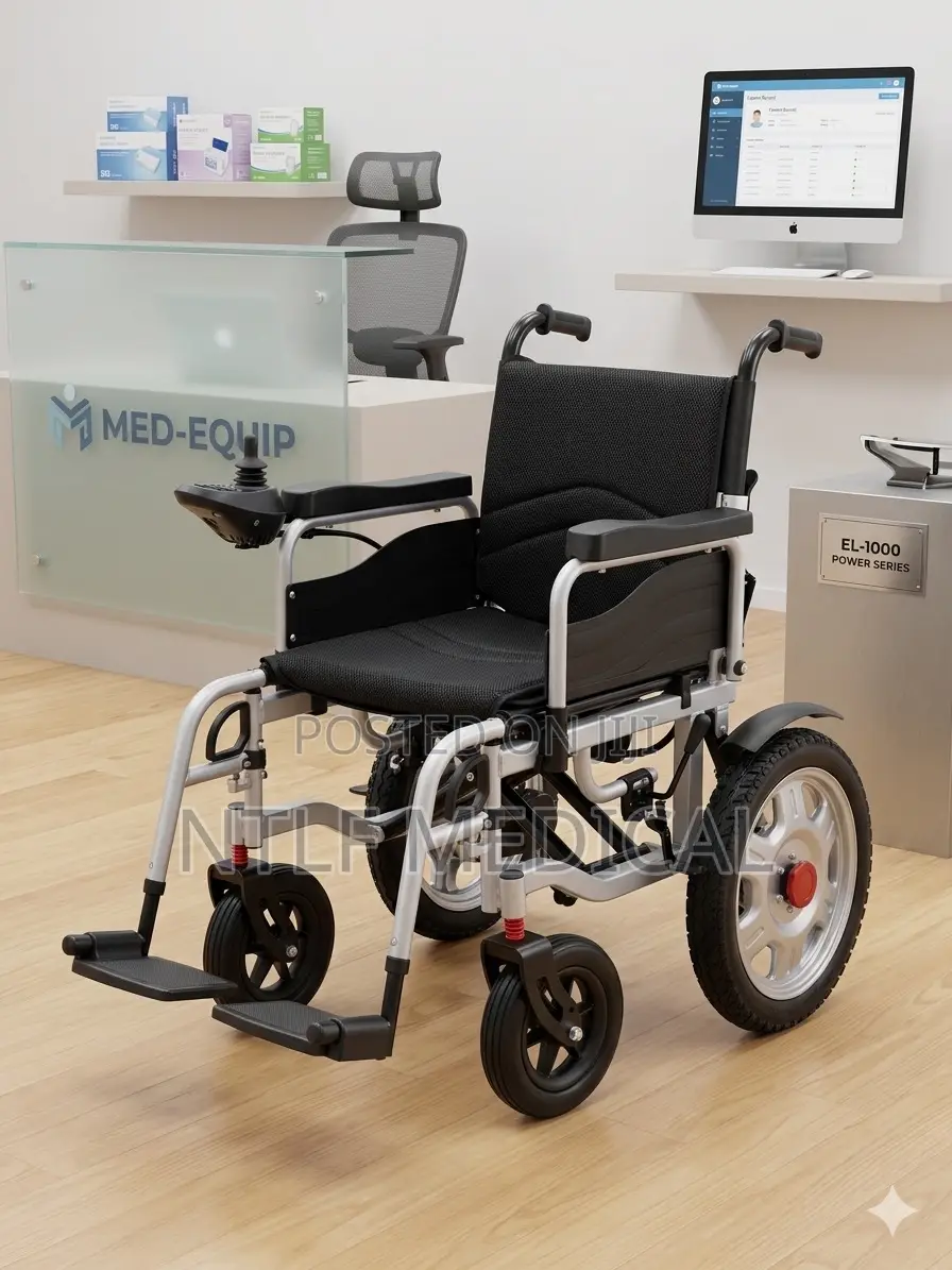 Electric Wheelchair (Short Back, Foldable)