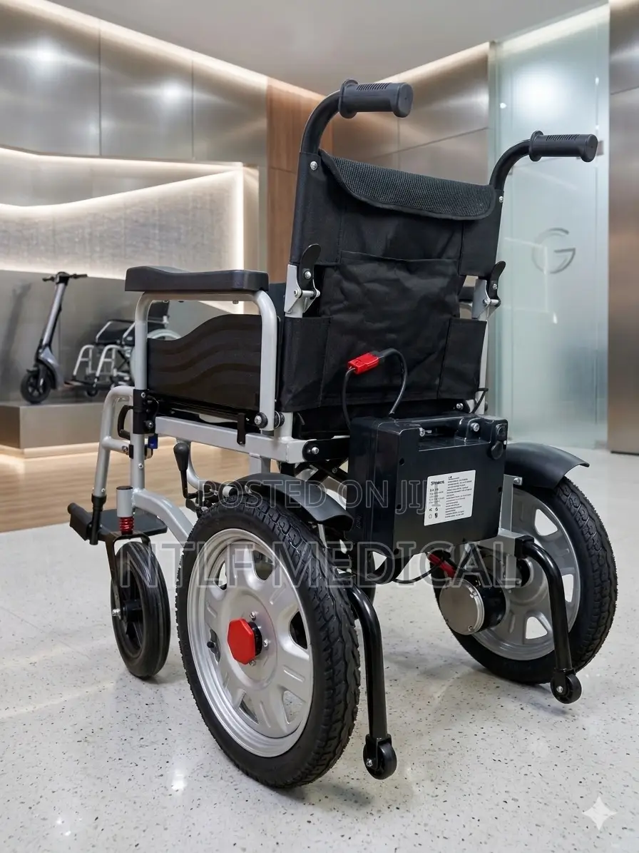 Electric Wheelchair (Short Back, Foldable)