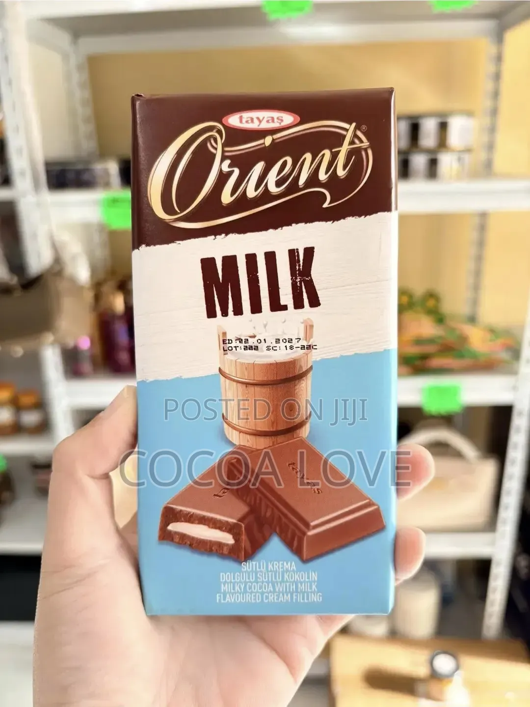 Tayas Orient Milk Chocolate,