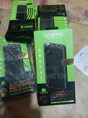 Original Oraimo Power Bank 10000mah,20000,And 30000