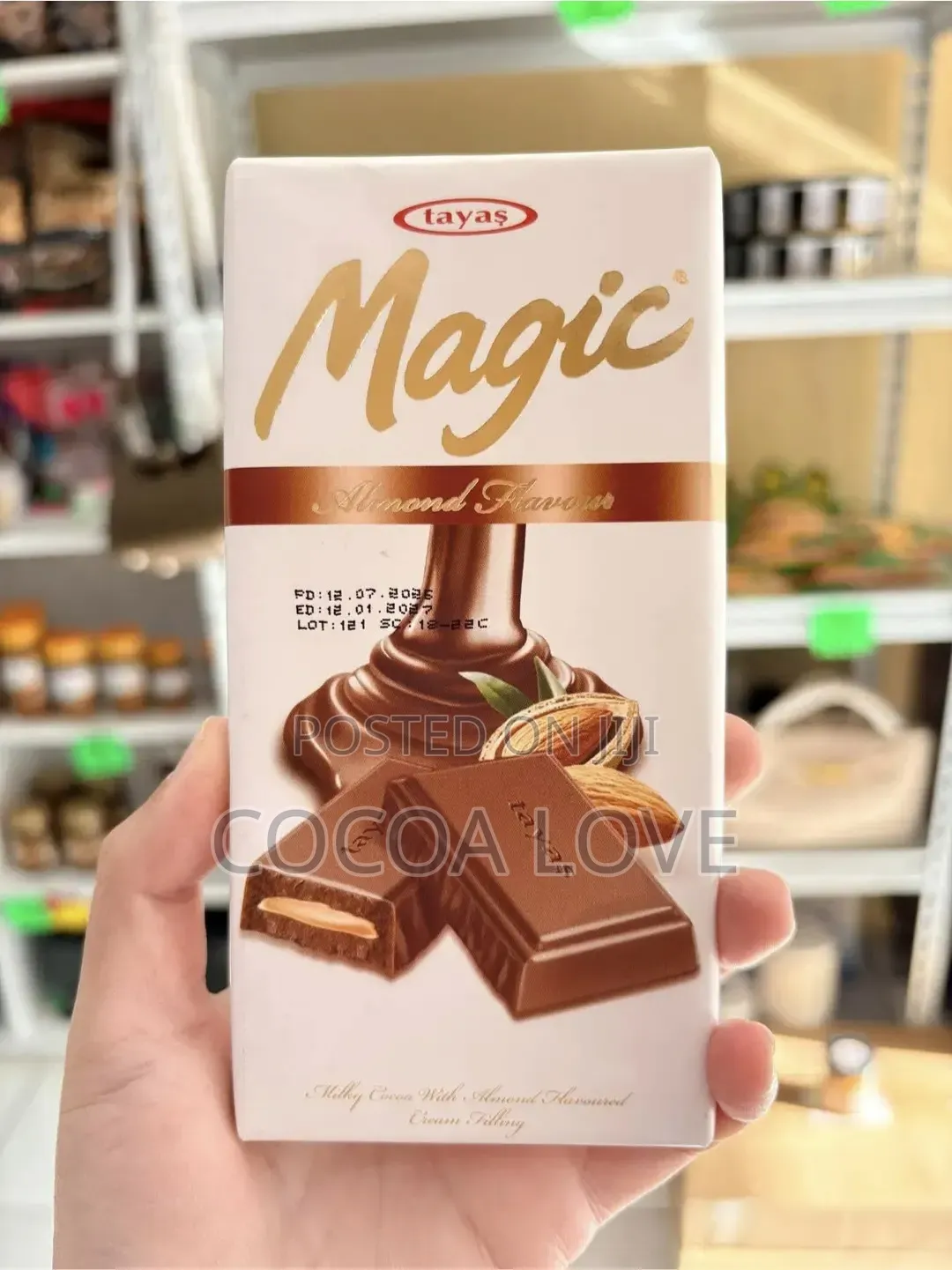 Magic Chocolate Tayas Almond Flavor