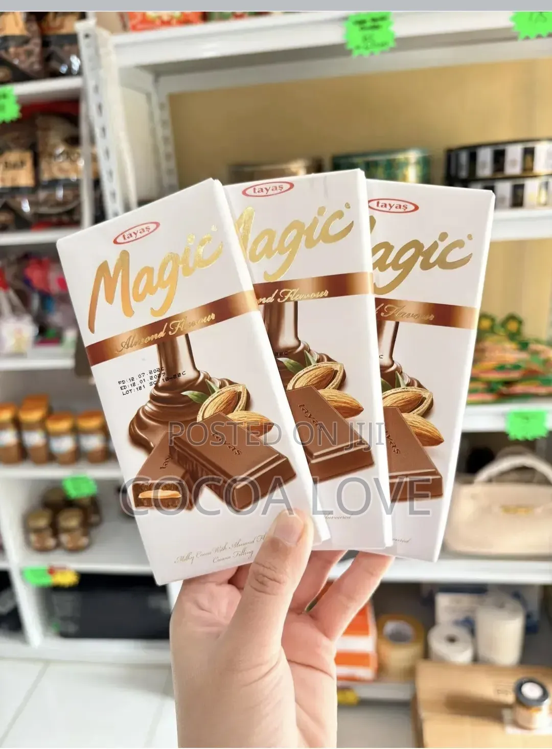 Magic Chocolate Tayas Almond Flavor