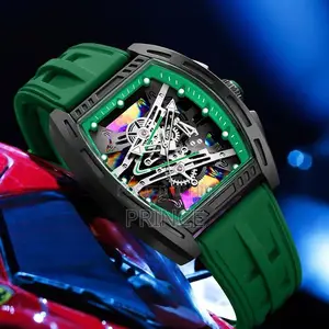 Silicone Strap Quartz Watch